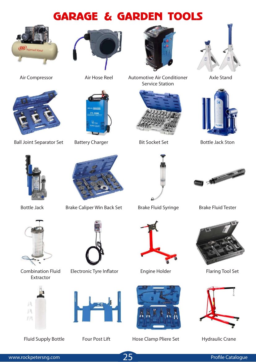 Garage & Garden Tools